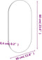 vidaXL - Spiegel - 60x30 - cm - glas