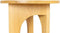 Liviza Bijzettafel Cuarto - Eiken - Rond Bruin - 52 cm , 45 cm , 45 cm