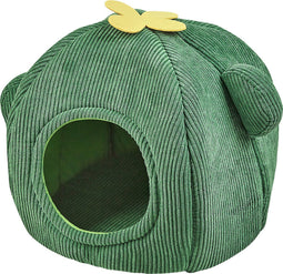 Beliani PALU - Dierenbed - Groen - Corduroy