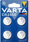 Varta CR2450 - Knoopcel - Lithium 3 V - 4 stuks