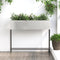 vidaXL - Verhoogde - Tuinbak - 100x26x82 - cm - RVS