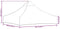 vidaXL - Partytentdak 270 g/m² - 2x2 m UV- en waterbestendig - taupe
