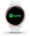 Garmin Venu 2S - GPS Smartwatch - Gezondheidsmonitoring en muziek - Rosé Goud (Wit)