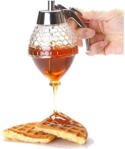 Ceruzo Honingdispenser - Siroop Dispenser - 20 CL - Kunststof - H15 cm