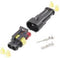 TE Connectivity 30S003 Superseal set AMP-Superseal 1.5mm Series Totaal aantal polen 2 Rastermaat: 6 mm 1 set(s)
