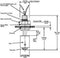 TE Connectivity Sensor VS803-51 Vlotterschakelaar 250 V/AC, 100 V/DC 1 A 1x NO, 1x NC IP65 1 stuk(s)