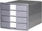 HAN IMPULS KARMA 10128-18 Ladebox Zwart DIN A4, DIN C4 Aantal lades: 4