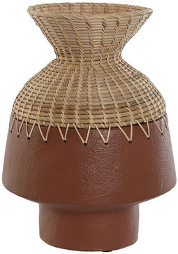 Vaas Home ESPRIT Natuurlijk Terra cotta 24 x 24 x 35 cm