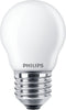 Philips energiezuinige LED Kogellamp Mat - 40 W - E27 - warmwit licht - 2 stuks - Bespaar op energiekosten