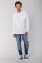 Colourful Rebel Caleb Shirt - Blazer kraag blouse - Lange mouw - Maat L