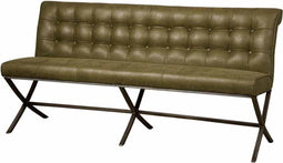 Tower living Barcelona bench 155 - fabric cherokee 13 green