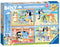 Ravensburger puzzel Bluey 4 x 42 stukjes.