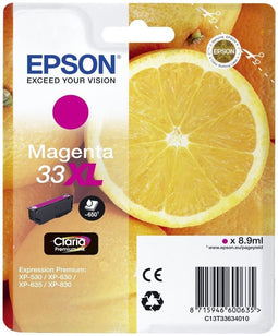 Epson C13T33634022 - Inktcartridge - Claria Premium-inkt - Zwart