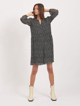 Vila Viamione L/S Jurk - Maat 40 - Zwart