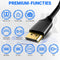 SBVR DisplayPort 2.1 - DP Kabel - 16K@60Hz/8K@120Hz/4K@240Hz - Zwart - 1.2 meter