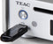 TEAC: PD-301 Tuner/CD-speler - Zwart