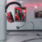 Thrustmaster T.Racing Scuderia Ferrari Edition - Gaming-headset - 50 mm luidsprekers - Ferrari Rosso corsa
