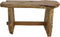 Teak bench - 80x40x45cm - Natural teak