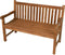 Teak houten tuinbank, tuinmeubel, bank, zitbank - 130cm