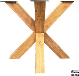 Teak Spiderleg For Round Table