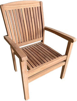 Teak stapelstoel Markisa