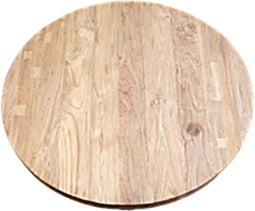 Teak Tafelblad Rond 120 cm