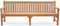 Teak Tuinbank Pini - 200 cm