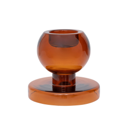 Tealight holder Both Sides Apricot Orange