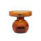 Tealight holder Both Sides Apricot Orange