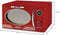 Team Kalorik MW 2500 R - Retro Microgolfoven met Grill - Vintage - 25L - 1000W - Rood