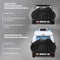 Team Obsidian - XX-Large Fietshoes - Waterdichte Bescherming - Zware Kwaliteit