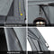 SoBuy OGS32-HG - Camping Tent - 4-in-1 met Luchtmatras en Slaapzak - Grijs