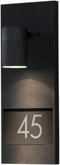 Konstsmide Modena - Huisnummerlamp Buiten - GU10 - IP44 - Zwart