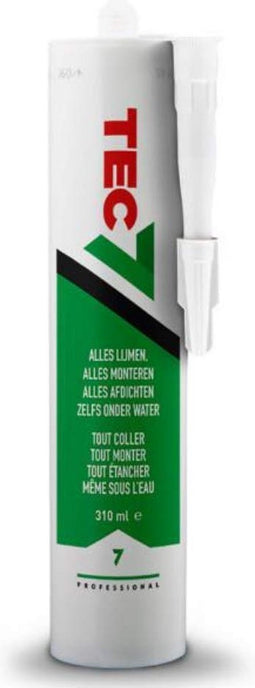 TEC7 Montagekit - Wit - Patroon - 310ml