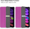 3-Vouw sleepcover hoes - Geschikt voor iPad Mini 6 (2021) - Paars