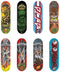 Tech Deck - Sk8shop Bonus-pakket met 6 vingerskateboards - stijlen kunnen variëren