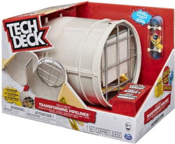 Tech Deck Transforming Pipelines Skate Park.