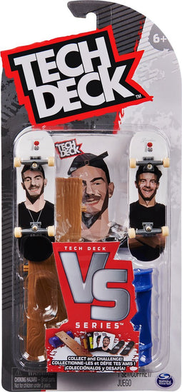Tech Deck - Versus-serie met 2 fingerboards en obstakelset - stijlen kunnen variëren