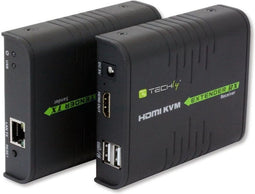 Techly Hdmi Kvm Extender Over Cat 5E/6 Cable 120M
