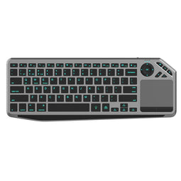 Techly ICTB9801TB keyboard RF Wireless + Bluetooth QWERTY US English Black