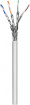 Techly ITP-C6A-FLS100 netwerkkabel 100 m Cat6a S/FTP (S-STP) Grijs
