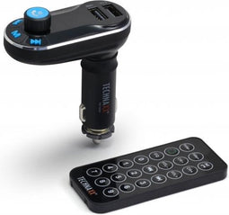 Technaxx FMT600BT FM-transmitter Incl. handsfree-functie, Met afstandsbediening