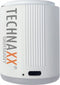 Technaxx TX-261 Mini Batterij Krachtige Luchtpomp - 1360 mAh - LED Campingverlichting - Draagbaar