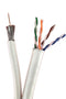 Technetix TN-CAT6C18-20M Cat6 Utp / Coax-18 Gecombineerde Installatiekabel Wit Eca 20 M