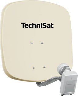 TechniSat DIGIDISH 45 Satellietset zonder receiver 45 cm Reflectormateriaal: Aluminium Beige