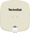 TechniSat DIGIDISH 45 Satellietset zonder receiver 45 cm Reflectormateriaal: Aluminium Beige