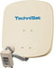 TechniSat DIGIDISH 45 Satellietset zonder receiver 45 cm Reflectormateriaal: Aluminium Beige