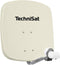 TechniSat DIGIDISH 45 Satellietset zonder receiver 45 cm Reflectormateriaal: Aluminium Beige