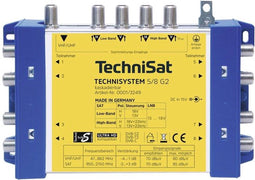 TechniSat Technisystem 5/8 G2, DC-NT Satelliet multiswitch Ingangen (satelliet): 5 (4 satelliet / 1 terrestrisch) Aanta