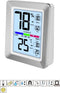 Technoline thermometer - WS 9460 - 73x89x27mm - zilver/wit - TL-WS9460
